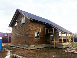 Строительство дома из бруса - проект 081 "Лиулф"